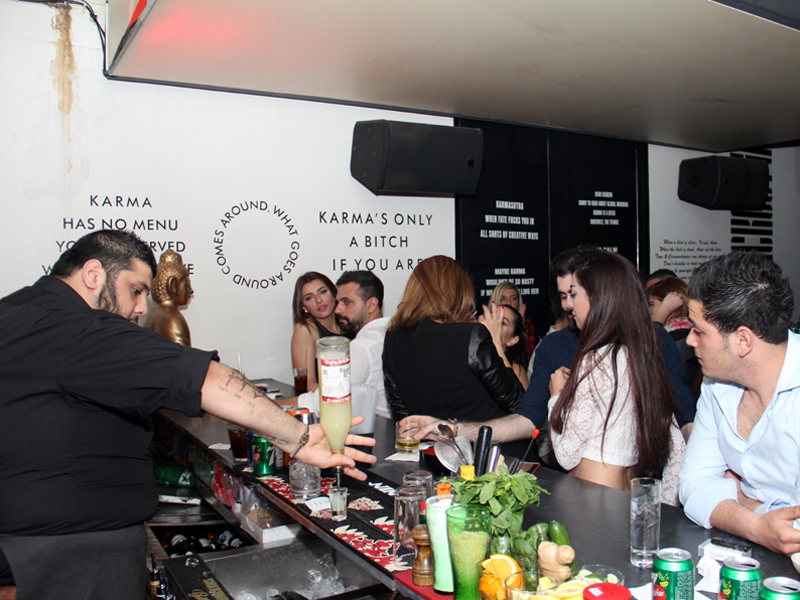 Karma Beirut on Saturday Night